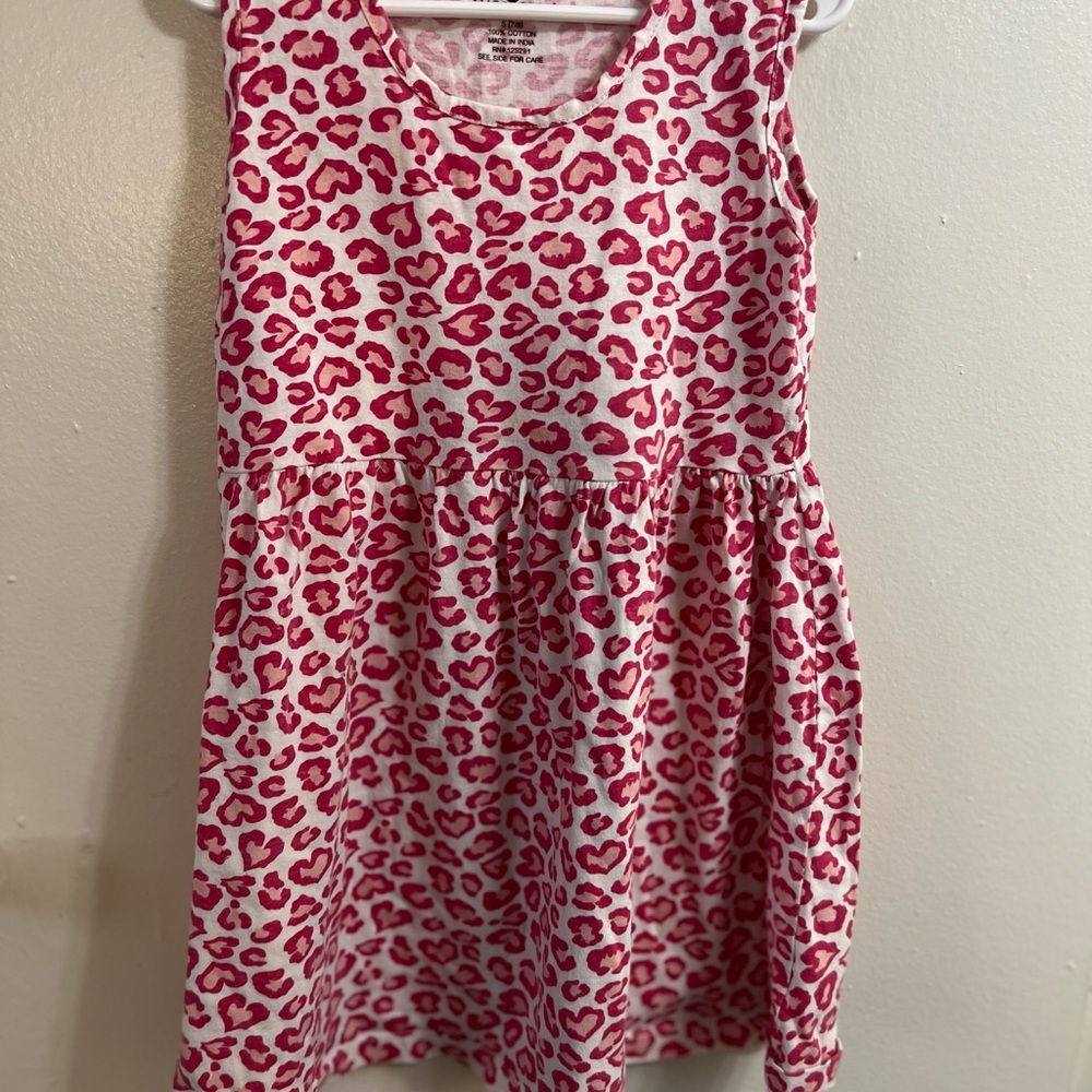 Girls Cheetah Print Dress
